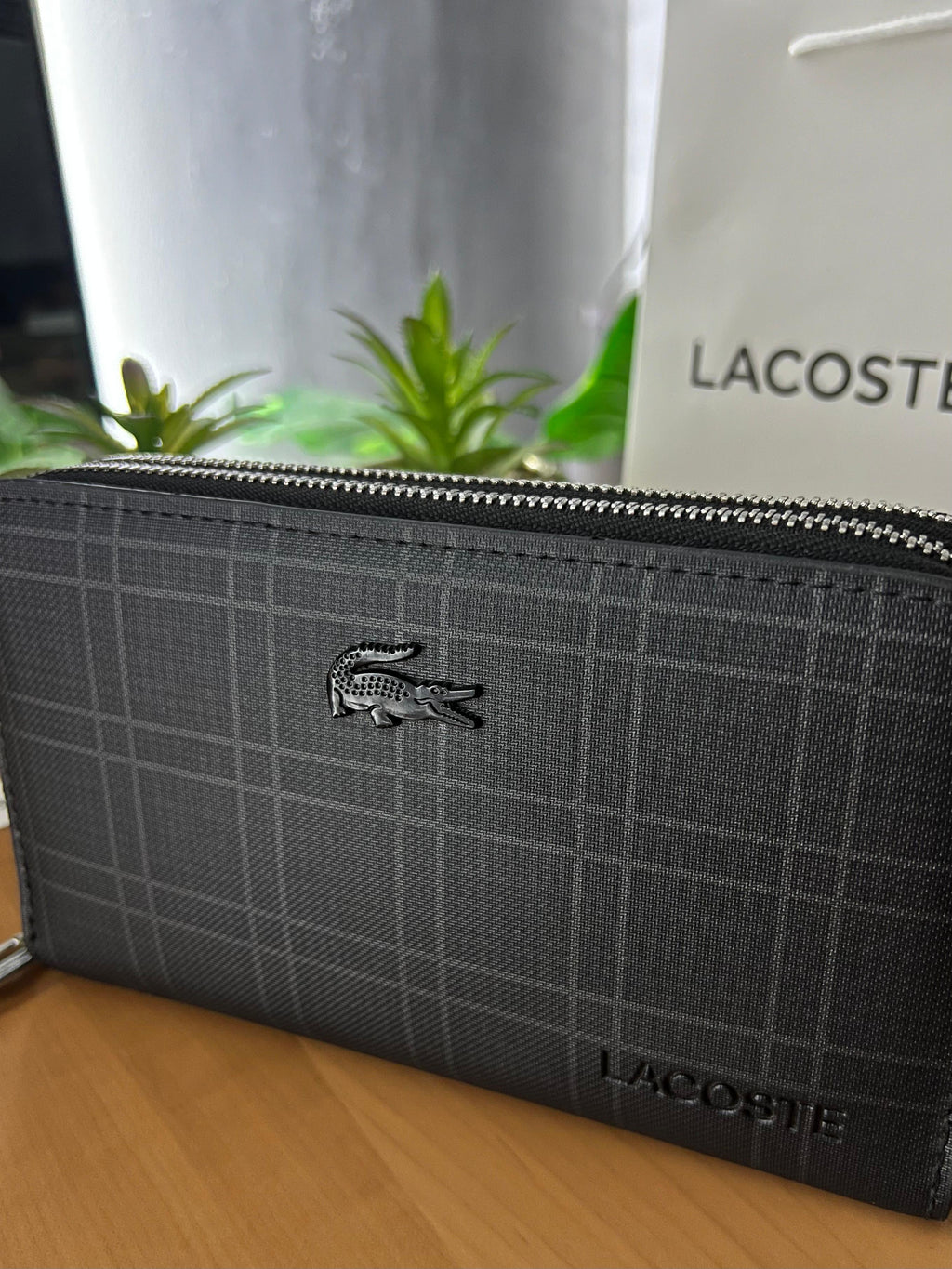 Lacoste Men’s clutch bag+lacoste bracelet