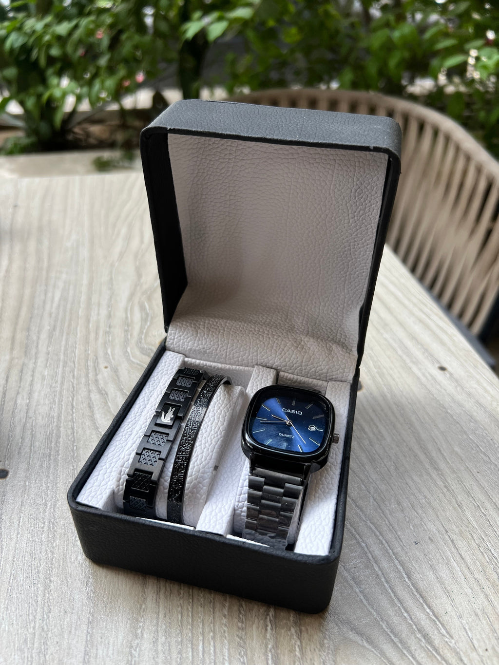 Casio+lacoste+ The Ayatul Kursi Cuff🖤💙