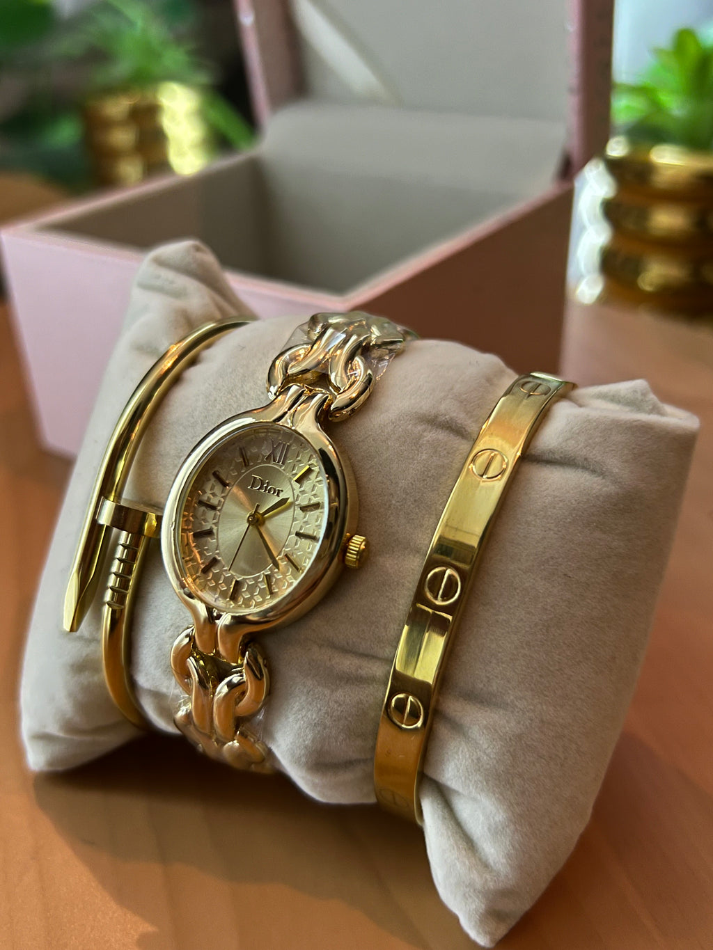 Dior watch+cartier