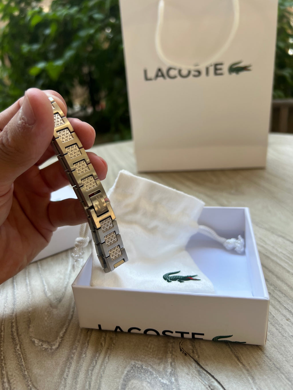Lacoste bracelet