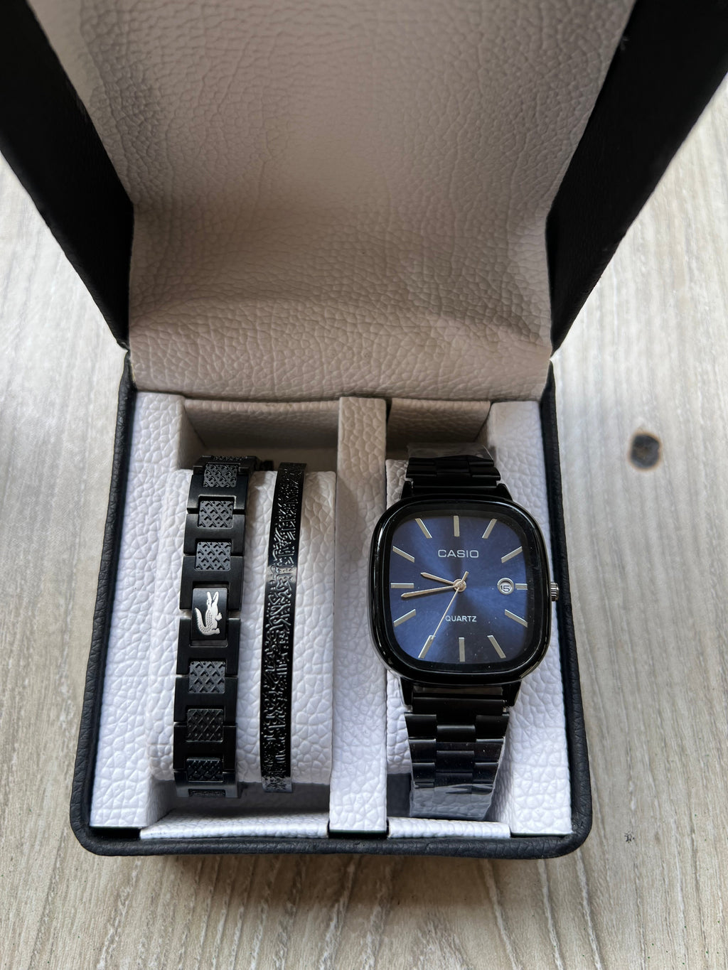 Casio+lacoste+ The Ayatul Kursi Cuff🖤💙