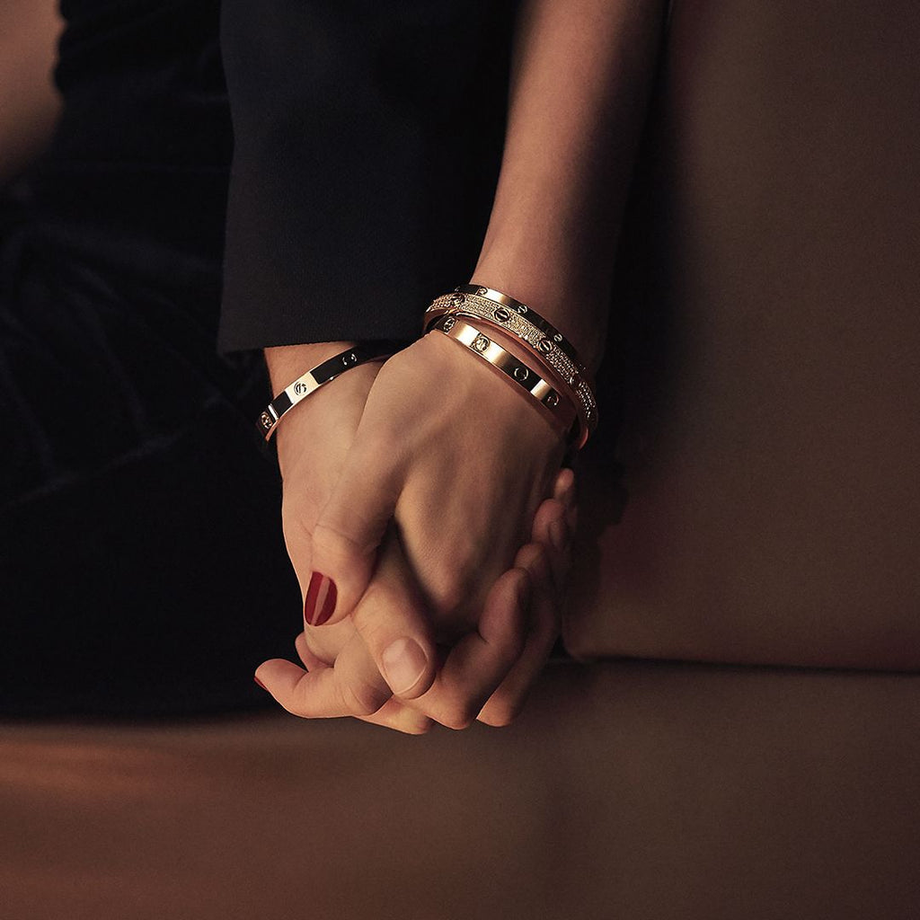 Stainless Still Cartier Love bracelet